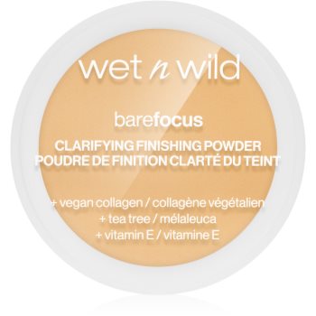Wet n Wild BareFocus Clarifying Finishing Powder pudra matuire - imagine 2
